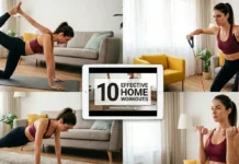 10 Effective Home Workouts for Women to Lose Weight Fast 10 Effective Home Workouts for Women